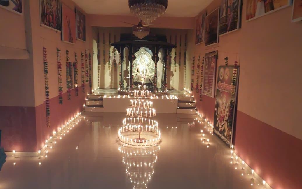 दीपावलीचा पहिला दिवा शिवछत्रपतींना : टोप येथे दीपोत्सव उत्साहात